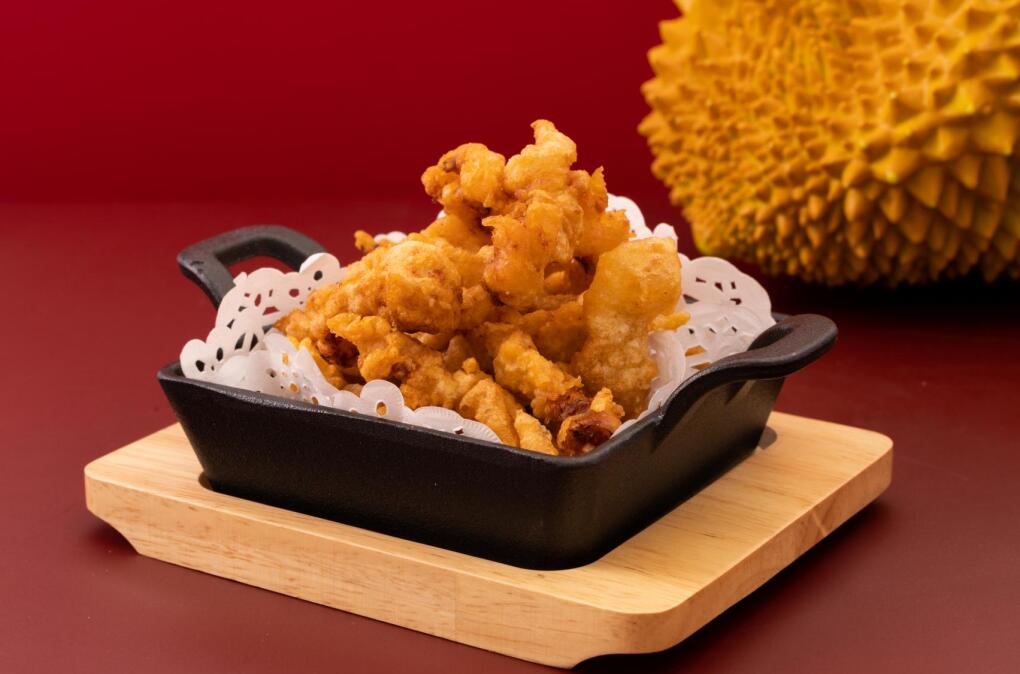 創(chuàng)意新品丨榴蓮酥肉，吃一口就忘不掉的味道！